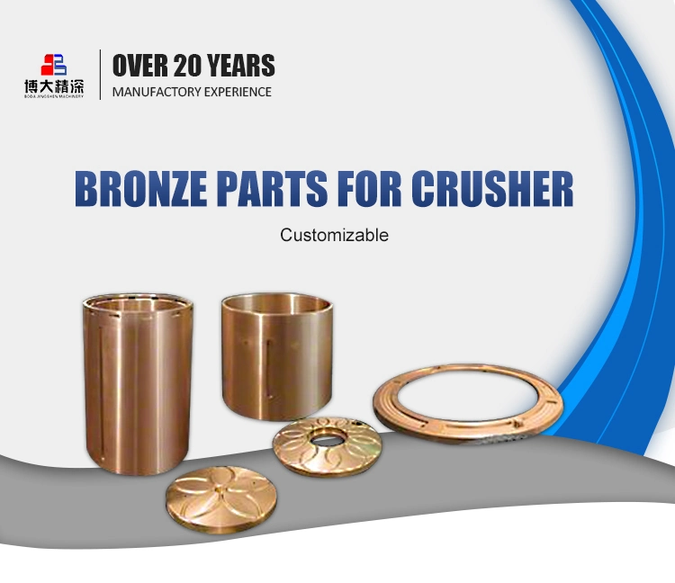 HP100 Mining Machine Cone Crusher Trust Bearing Bronze Spare Wear Parts
