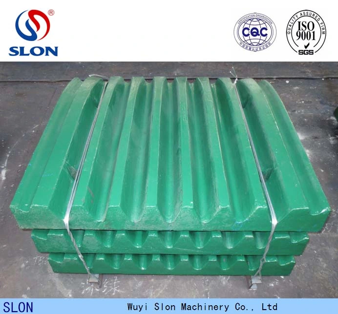 High Manganese Steel Jaw Plate for Metso/Nordberg C200 Jaw Crusher