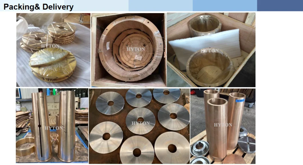 Crushing Machine Copper Bronze Parts Suit for Symons Cone Crusher Wearing Plate Socket Liner
