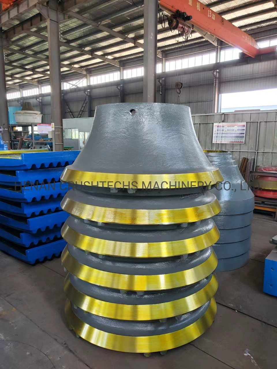 Manganese Cone Crusher Casting Wear Parts Symons 3′′ Short Head Concave and Mantle 0551.3