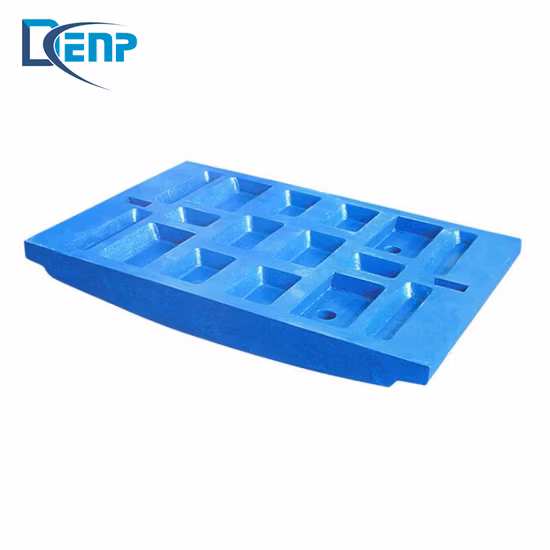 Shanbao PE 400*600 PE500*750 PE600*900 Backenbrecher Ersatzteile Feste Schwingbackenplatte