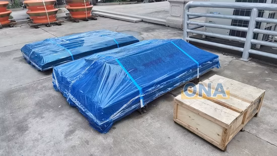 Einzugsplattenanzug aus hochmanganhaltigem Stahl HP100 HP200 HP300 Kegelbrecher-Ersatzteile